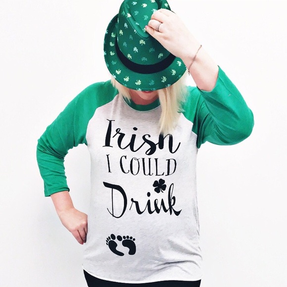 3 for $15 - Bundle 3 items and save - St Patty’s maternity top - Picture 2 of 3